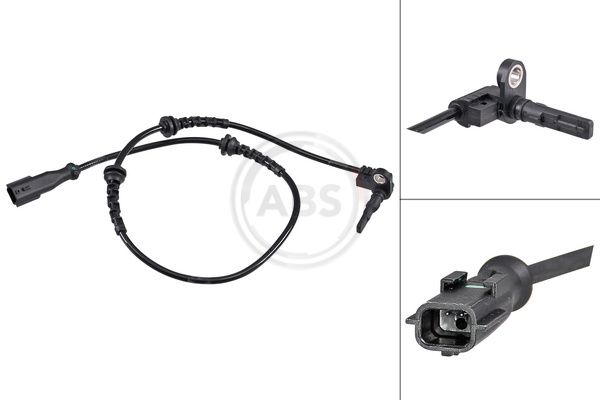 Sensor, wheel speed