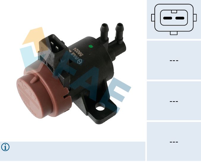 FAE 56024 Pressure converter, exhaust control