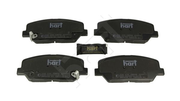 HART 256 530 Brake pad set, disc brake