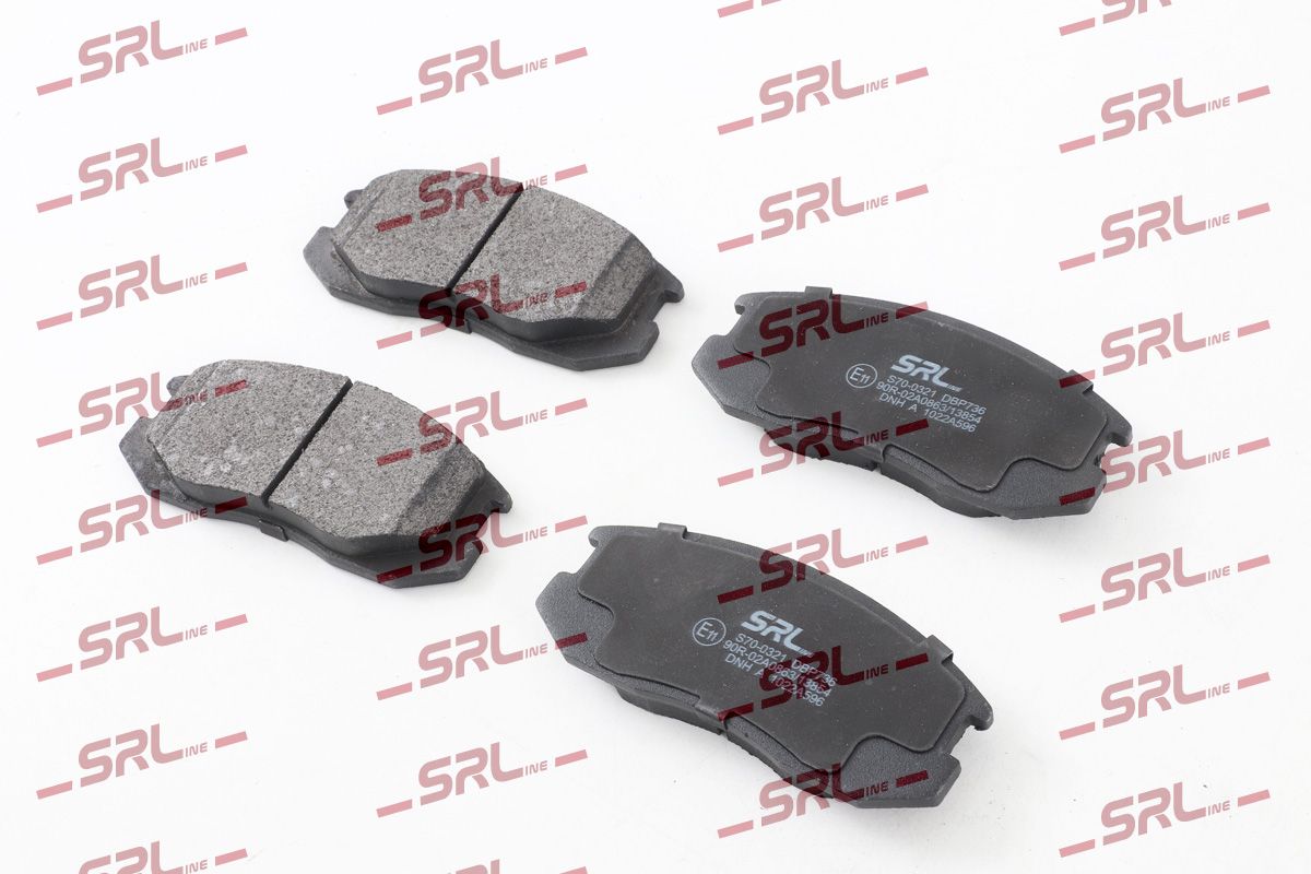 SRLINE S70-0321 Brake pad set, disc brake
