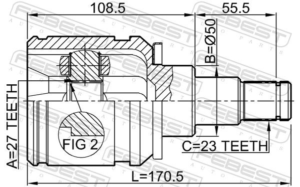 Joint Kit, drive shaft-1
