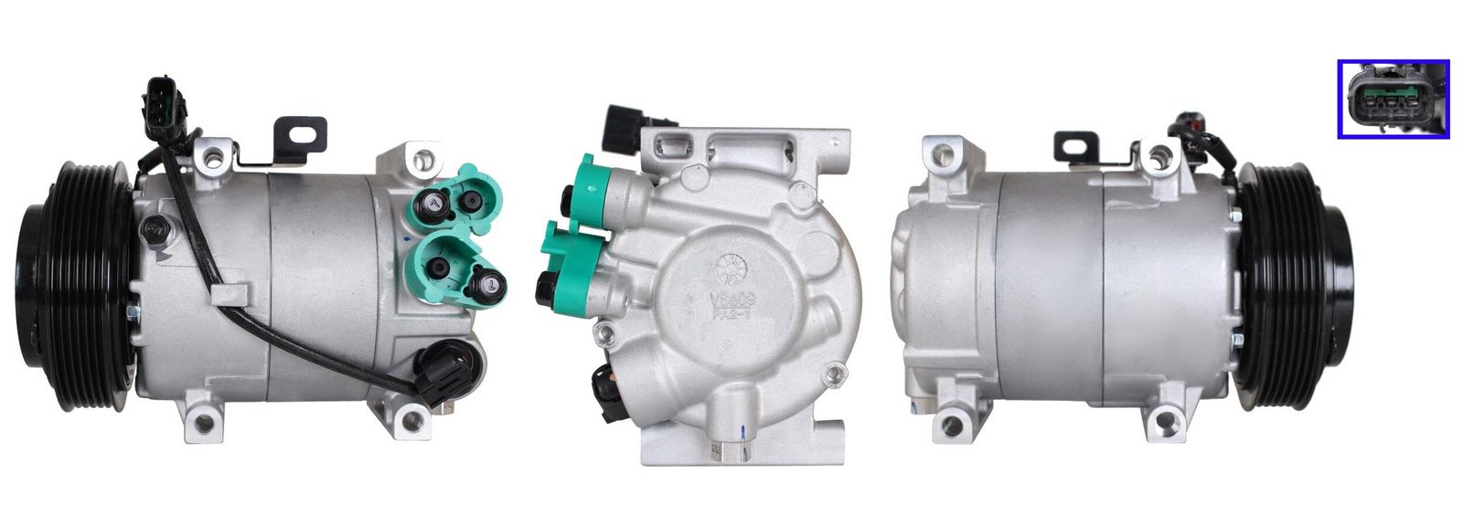 LUCAS ACP01163 Compressor, air conditioning