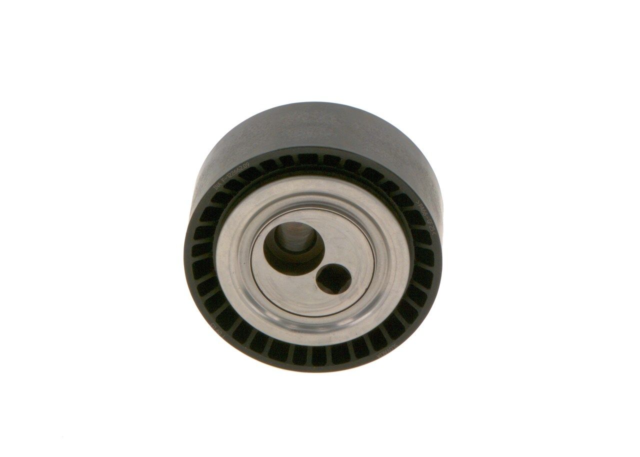 BOSCH 1 987 945 803 Įtempiklio skriemulys, v formos rumbuotas diržas