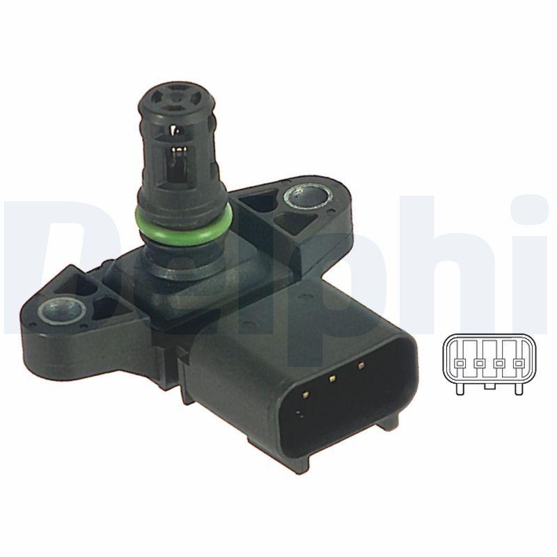 DELPHI PS10122 Sensor, boost pressure