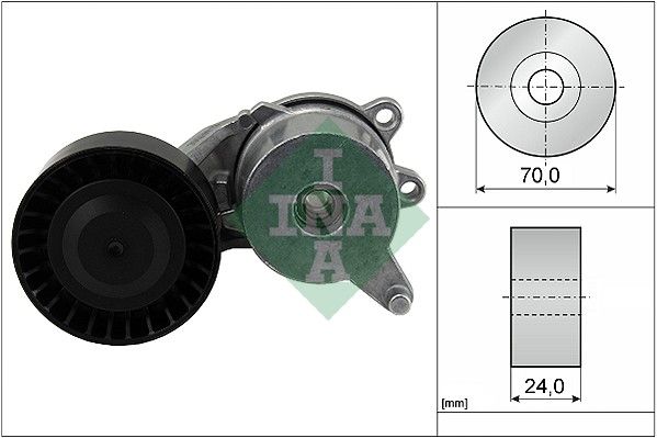 SCHAEFFLER INA 534 0553 10 Belt tensioner, v-ribbed belt