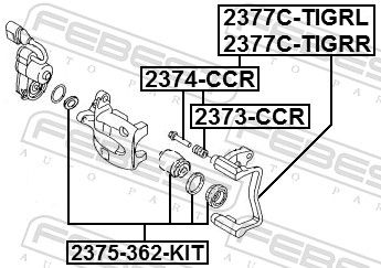 Bellow, brake caliper guide-1