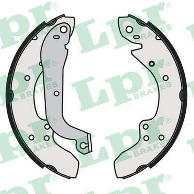 LPR 00930 Brake shoe set