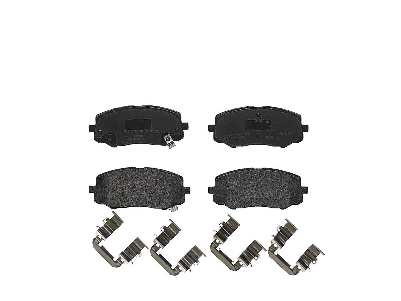 BREMBO P 30 045 Brake pad set, disc brake