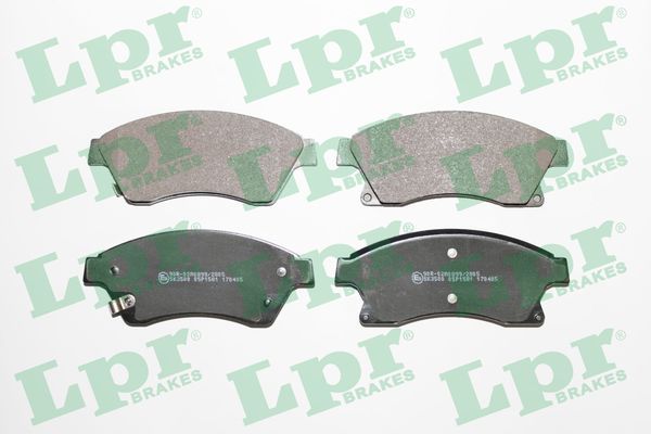 LPR 05P1581 Brake pad set, disc brake