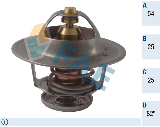 FAE 5322482 Thermostat, coolant