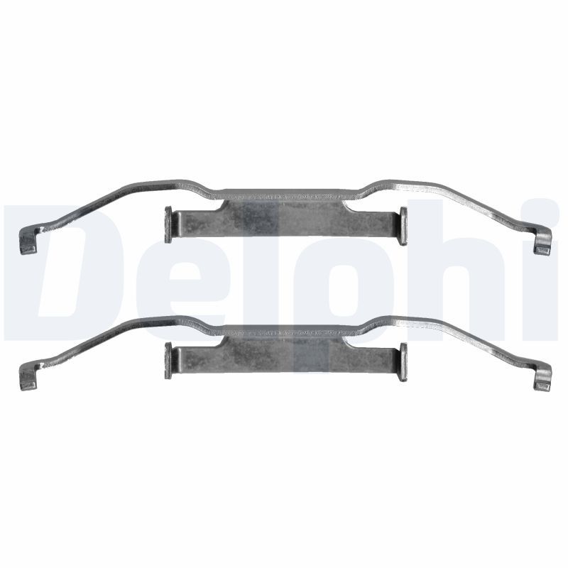 DELPHI LX0153 Priedų komplektas, diskinių stabdžių trinkelės