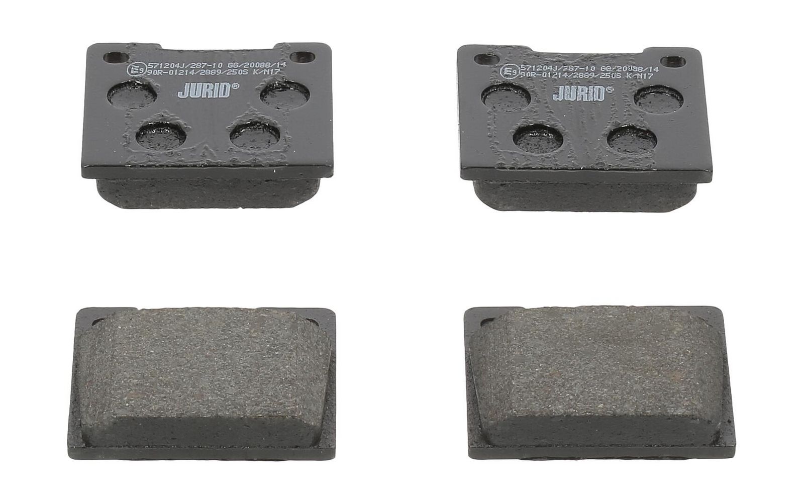 JURID 571204J Brake pad set, disc brake