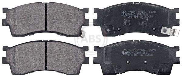 A.B.S. 37180 Brake pad set, disc brake