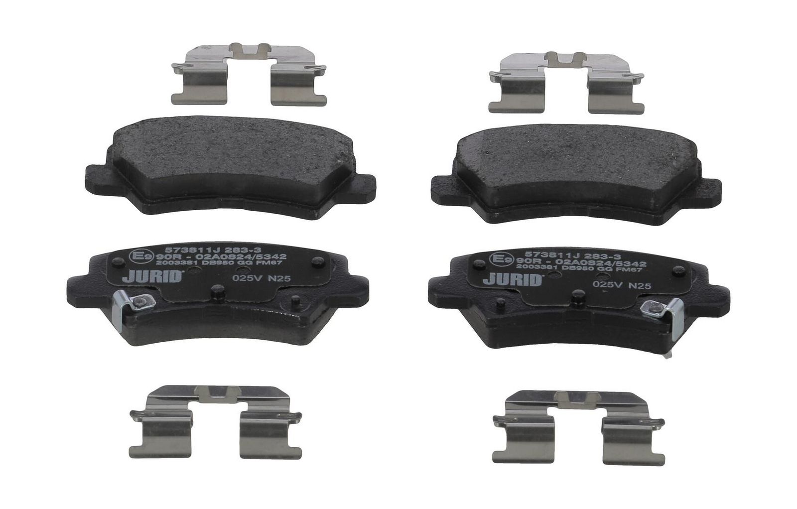 JURID 573811J Brake pad set, disc brake