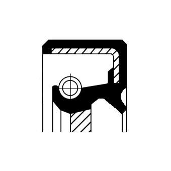 CORTECO 19027628B Shaft seal, intermediate shaft