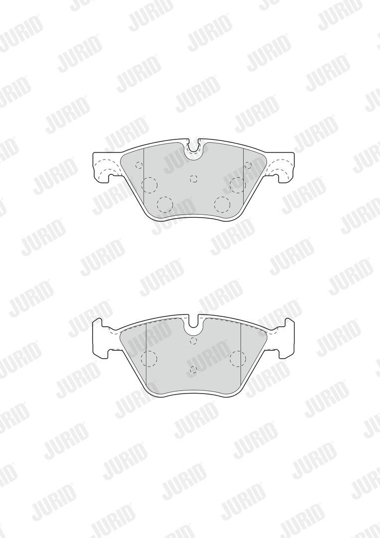 Brake Pad Set, disc brake-1