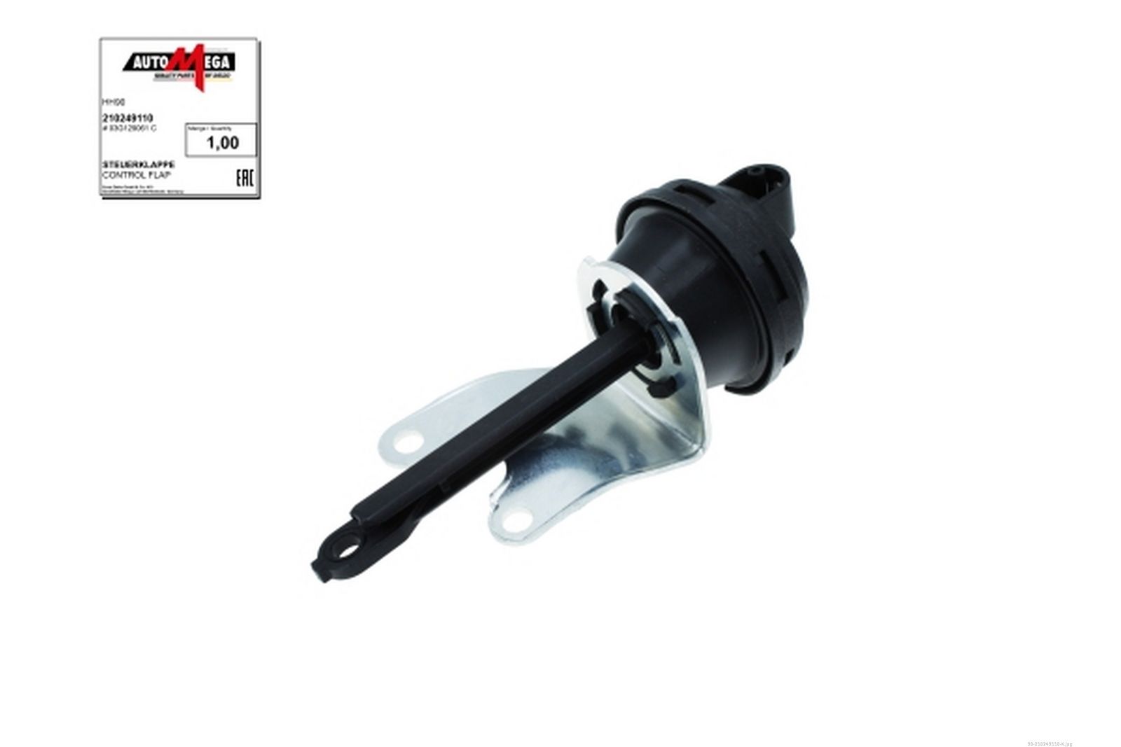 AUTOMEGA 210249110 Control flap, air supply