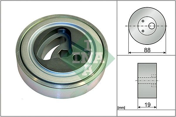SCHAEFFLER INA 531 0899 10 Tensioner pulley, v-ribbed belt