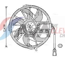 AVA CLEVER CHOICE MS7656 Fan, engine cooling