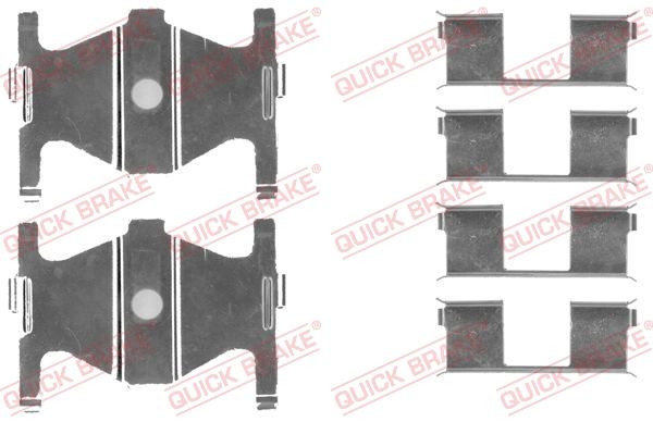 QUICK BRAKE 109-1754 Accessory kit, disc brake pad