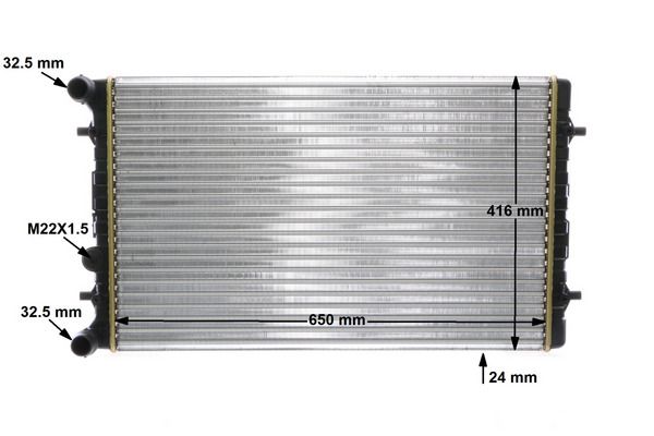 Radiator, engine cooling-11
