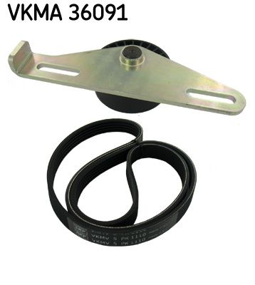 SKF VERTEVO VKMA 36091 V-ribbed belt set
