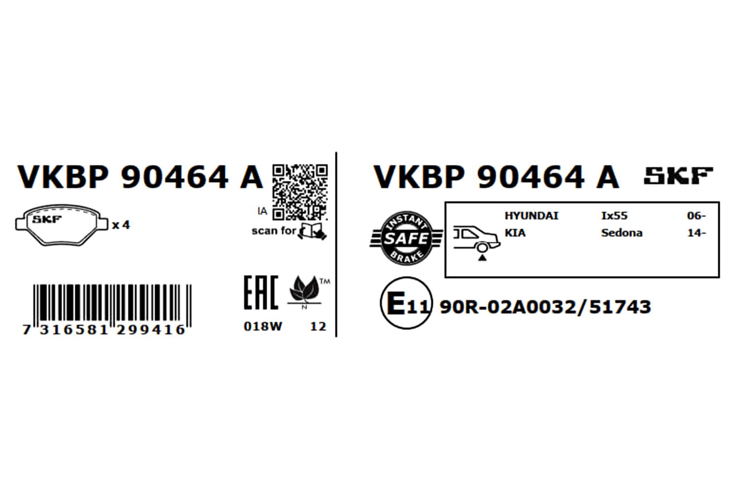 Brake Pad Set, disc brake-6