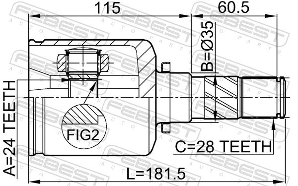 Joint Kit, drive shaft-1