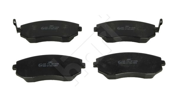 HART 225 713 Stabdžių trinkelių rinkinys, diskinis stabdys