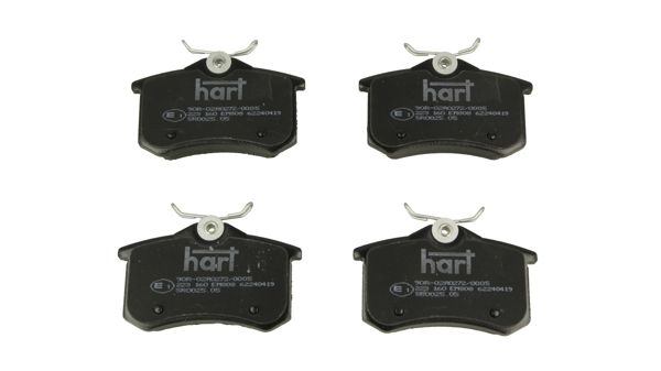 HART 223 160 Stabdžių trinkelių rinkinys, diskinis stabdys