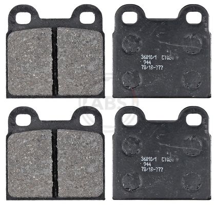 A.B.S. 36010/1 Brake pad set, disc brake