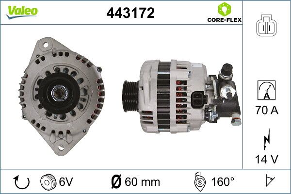 VALEO 443172 Alternator