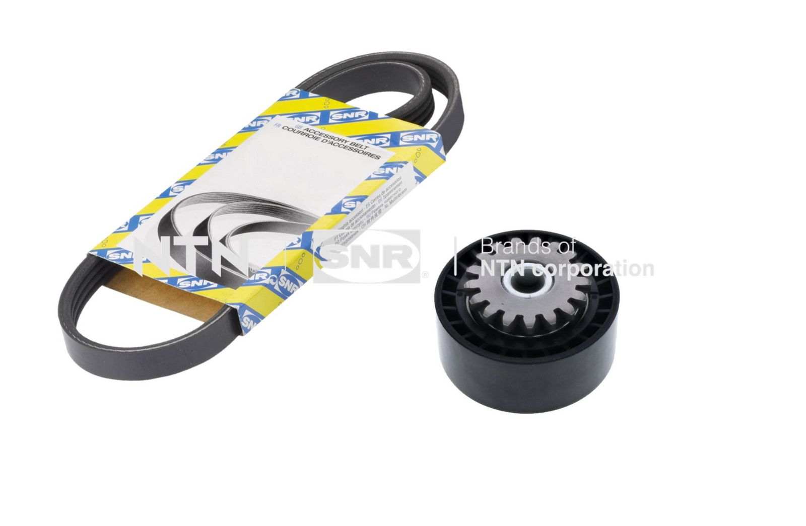 SNR KA855.34 V-ribbed belt set