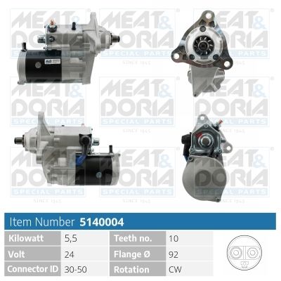 MEAT & DORIA 5140004 Starter
