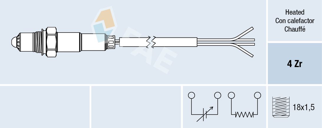 FAE 77004 Oxygen sensor