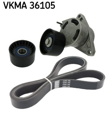 SKF VKMA 36105 V-ribbed belt set