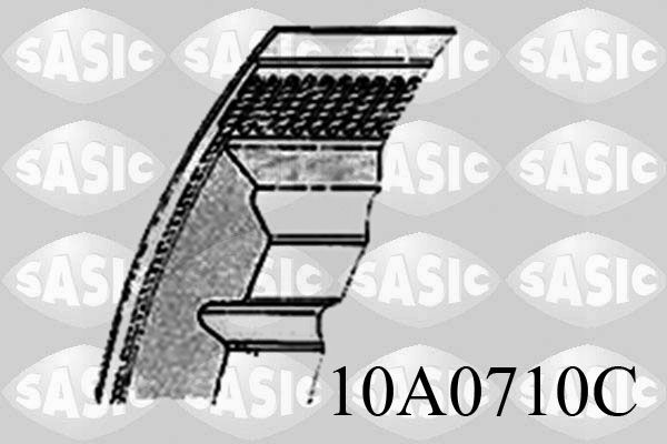 SASIC 10A0710C V-ribbed belt