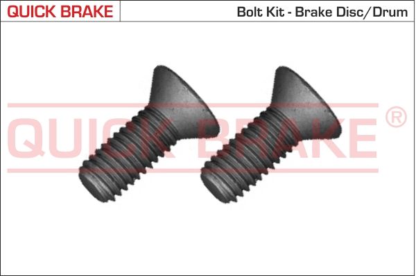 QUICK BRAKE 11676K Screw set, brake disc