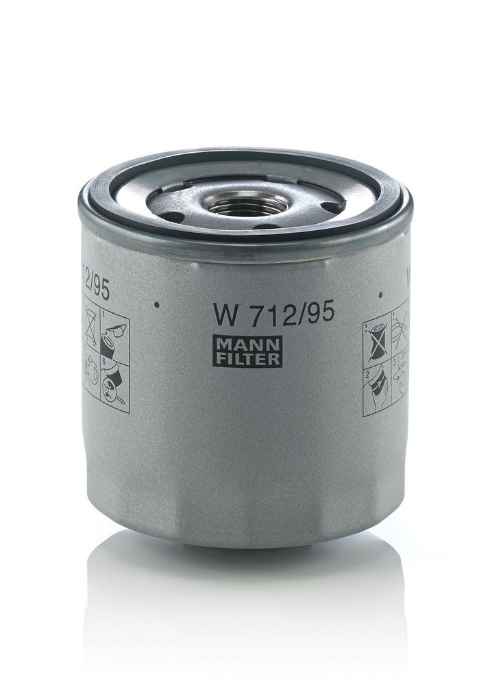 MANN-FILTER W 712/95 Oil filter