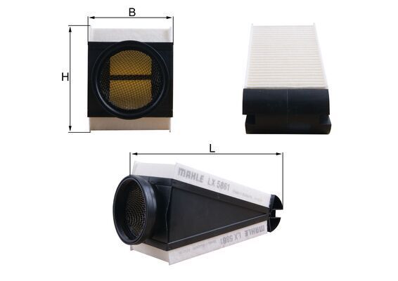 KNECHT LX 5861 Air filter