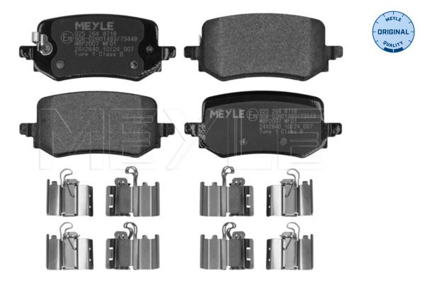 MEYLE 025 264 8718 Brake pad set, disc brake