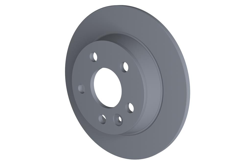 TOPRAN 107 629 Brake disc