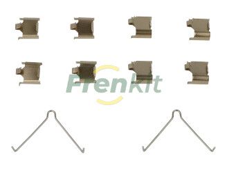 priedų komplektas, diskinių stabdžių trinkelės