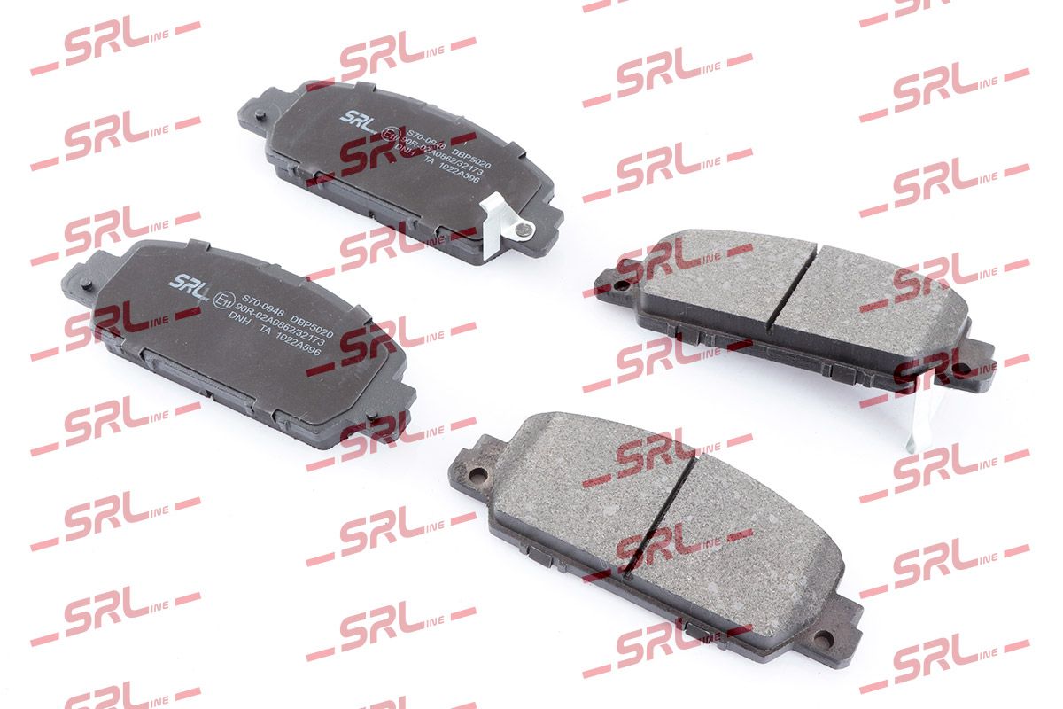 SRLINE S70-0948 Brake pad set, disc brake
