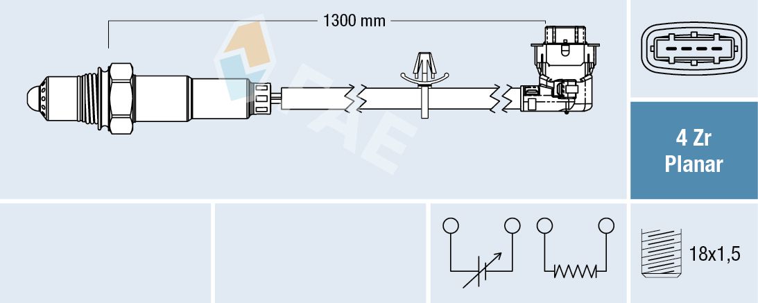 FAE 77609 Oxygen sensor