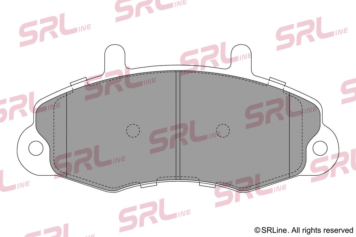 SRLINE S70-0149 Brake pad set, disc brake