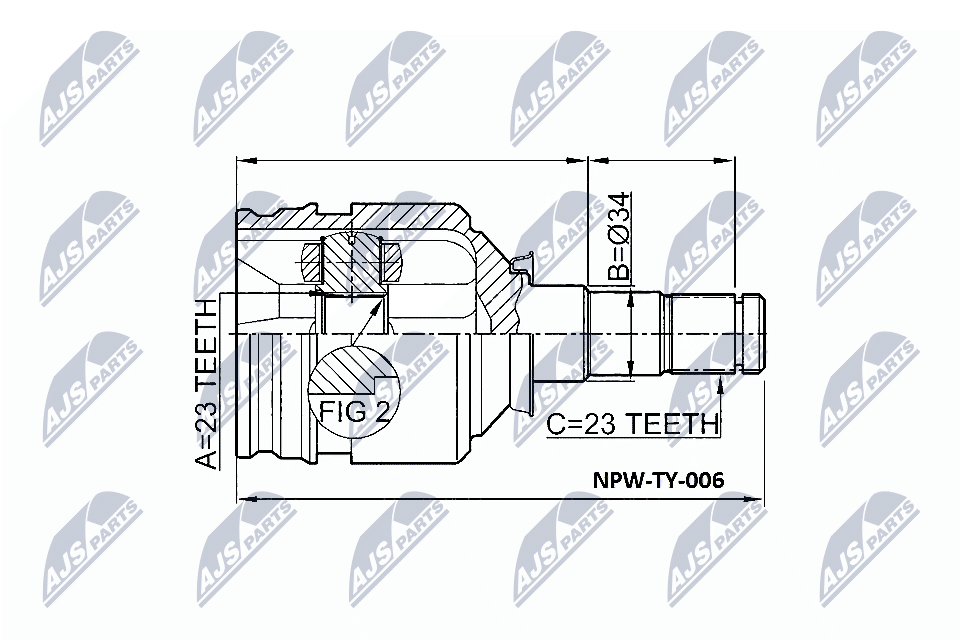 Joint Kit, drive shaft-1