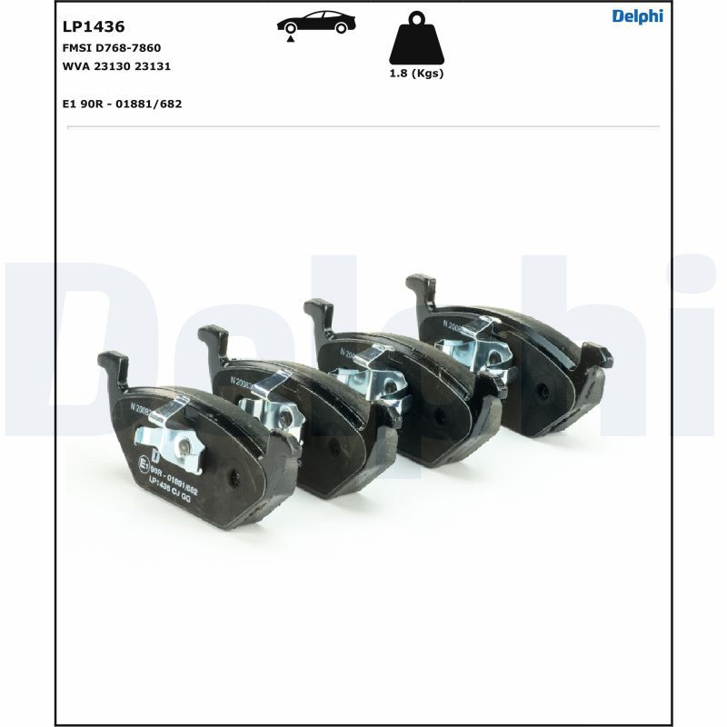 Brake Pad Set, disc brake-3