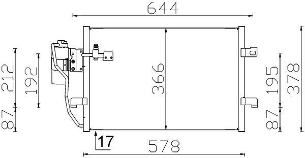 Condenser, air conditioning