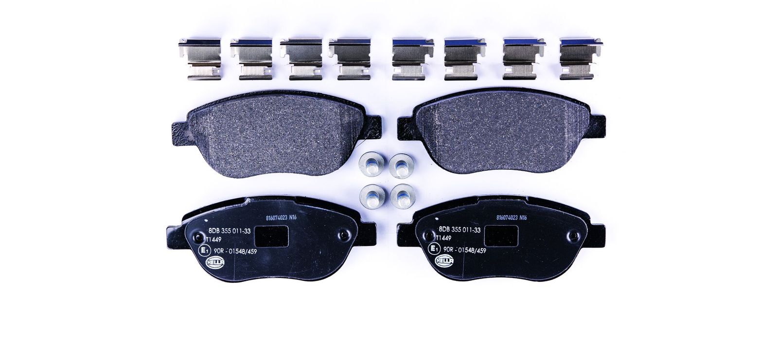 HELLA 8DB 355 011-331 Brake pad set, disc brake
